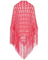 Giada Benincasa - Bufanda de ganchillo a rayas - Lyst
