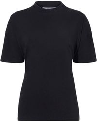 Proenza Schouler - Mira T-Shirt mit tiefen Schultern - Lyst