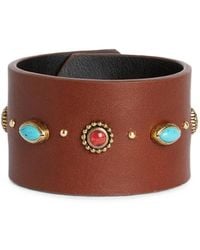 Momoní - Saguaro Studded Leather Bracelet - Lyst