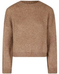 Roberto Collina - Chunky-Knit Crew-Neck Sweater - Lyst