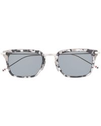 Thom Browne - Wayfarer Rectangular-frame Sunglasses - Lyst
