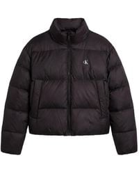 Calvin Klein - Quilted Hooded Jacket - Lyst