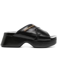 Alexander Wang - Float 70mm Leather Mules - Lyst