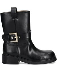 ARMANI EXCHANGE - Stiefeletten Mit Schnallen - Lyst