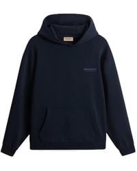 Woolrich - Logo-Print Hoodie - Lyst