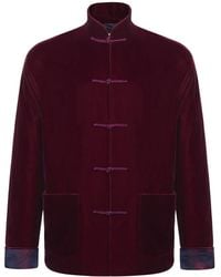 Shanghai Tang - Veste À Motif Dragon En Jacquard - Lyst