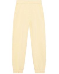 Ganni - Logo-Embroidered Track Pants - Lyst