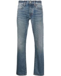 Tom Ford - Straight-leg Stonewashed Jeans - Lyst