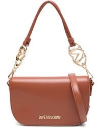 Love Moschino - チェーンリンク ショルダーバッグ - Lyst