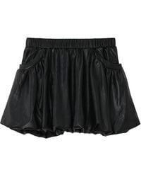 B+ AB - Pleated Mini Skirt - Lyst