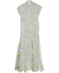 Acne Studios - Floral-Print Layered Dress - Lyst