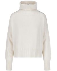 Ma'ry'ya - Roll-Neck Knitted Sweater - Lyst