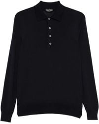 Tom Ford - ロングスリーブ ポロシャツ - Lyst