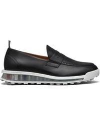 Thom Browne - Leather Loafer Sneakers - Lyst