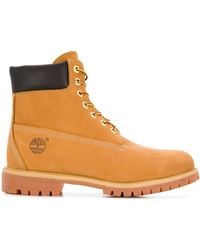 Timberland - 6 Premium Waterproof Boot (Wheat Nubuck Leather) Lace-Up Boots - Lyst