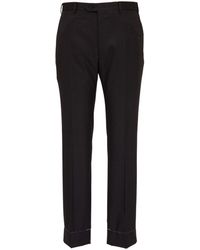 Brioni - Straight-leg Tailored Wool Trousers - Lyst