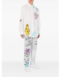 Moschino - Graphic-Print Shirt - Lyst
