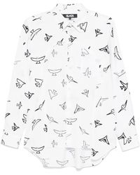 COMME DES GARÇON BLACK - プリント シャツ - Lyst