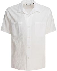 Vince - Strukturiertes Hemd mit Brusttasche - Lyst
