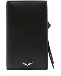Zadig & Voltaire - Compact Eternal Leather Cardholder - Lyst