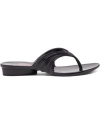 DIESEL - X Melissa Pleated Thong Sandals - Lyst