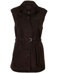 DESA NINETEENSEVENTYTWO - Belted Sleeveless Jacket - Lyst