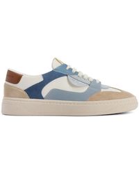 Giuseppe Zanotti - Gz Colour-Block Low-Top Leather Sneakers - Lyst