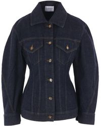Givenchy - パフスリーブ デニムジャケット - Lyst