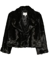 Gestuz - Faux Fur Jacket - Lyst