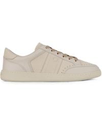 Ferragamo - Low-Top Sneakers With Signature - Lyst