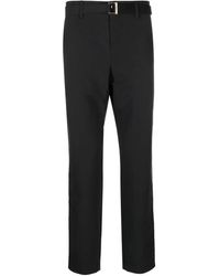 Sacai - Straight-Leg Cotton Trousers - Lyst