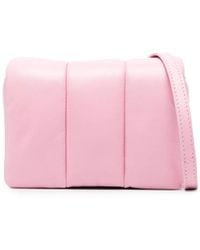 Stand Studio - Quilted Leather Satchel Bag - Lyst