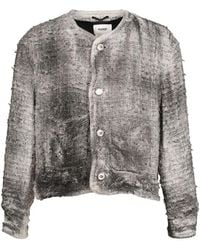 Doublet - Distressed-Effect Bouclé Jacket - Lyst