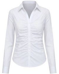 Guess - Chemise À Design Froncé - Lyst