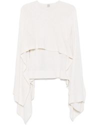 TOTEME - Cape-Pullover Aus Bouclé - Lyst