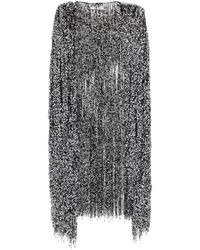 Naeem Khan - Sequin-Embellished Fringed Cape - Lyst