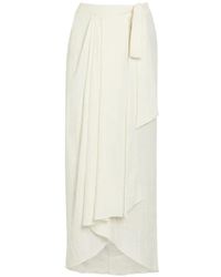 Delos - Ayla Crinkled Wrap Skirt - Lyst