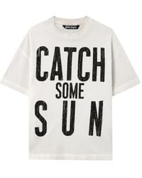 Palm Angels - Slogan-Print T-Shirt - Lyst