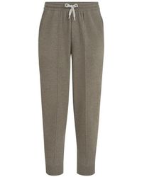 Brunello Cucinelli - Cashmere Double Knit Trousers - Lyst