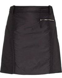 KHAITE - Gewatteerde Mini-Rok - Lyst