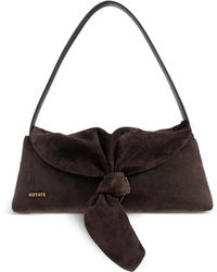 ROTATE BIRGER CHRISTENSEN - The Drape Bag Suede - Lyst
