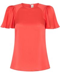 Jane - Blusa Saturn A Maniche Corte - Lyst