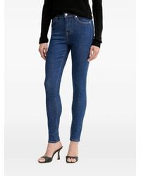Silvian Heach - Romang Logo-Plaque Jeans - Lyst