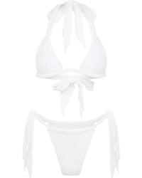 Let's Swim - シャークジャカード ビキニボトム - Lyst