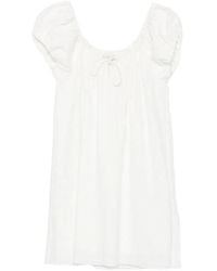 Faithfull the Brand - Serafina Puff-Sleeve Mini Dress - Lyst