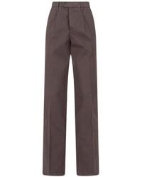 Briglia 1949 - Buttoned Pleated Trousers - Lyst