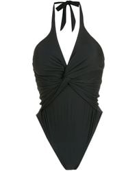Amir Slama - V-Neck Swimsuit - Lyst