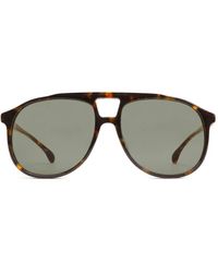 Sporty & Rich - Tortoiseshell Frame Sunglasses - Lyst