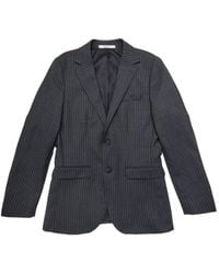 SELECTED - Pinstriped Double-Breasted Blazer - Lyst