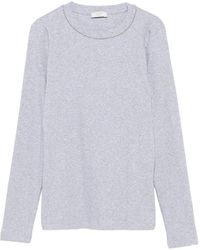 Peserico - Top con apliques en el cuello - Lyst